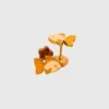 Pierced Co Goldfisch-Ohrstecker mit Schraubverschluss