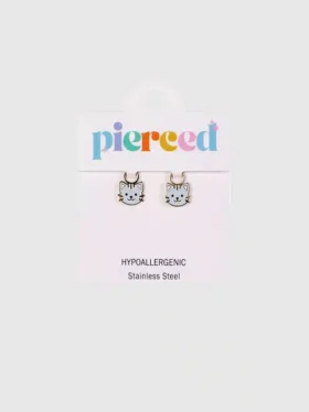 Pierced Co Katzenanhänger für Huggie-Ohrringe
