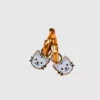 Pierced Co Katzenanhänger für Huggie-Ohrringe