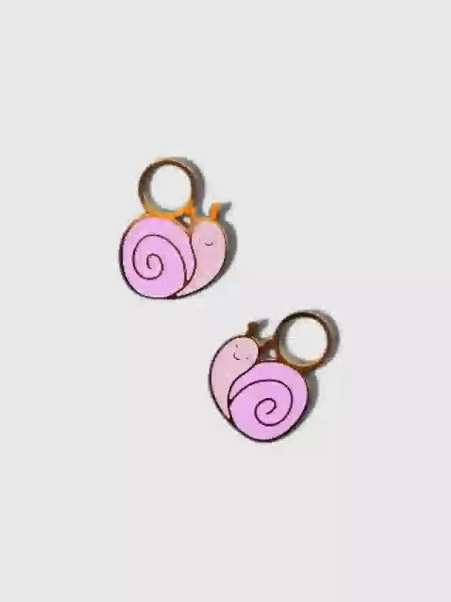 Pierced Co Schnecken-Anhänger für Huggie-Ohrringe