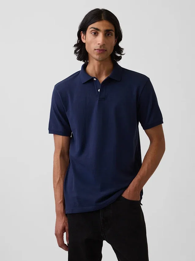 Piqué-Poloshirt