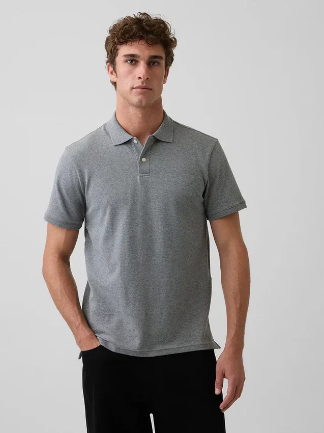 Piqué-Poloshirt