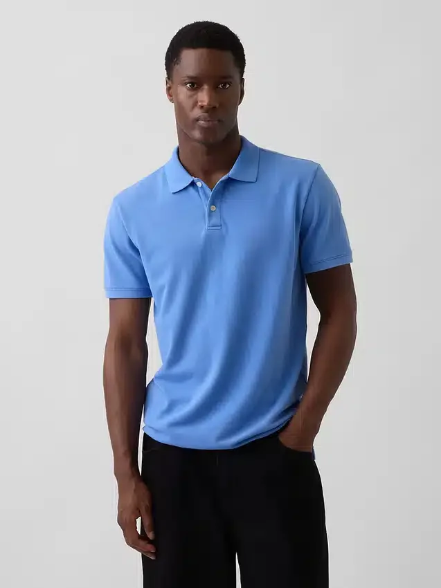 Piqué-Poloshirt