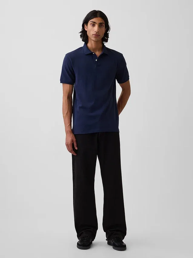 Piqué-Poloshirt