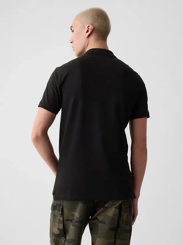 Piqué-Poloshirt