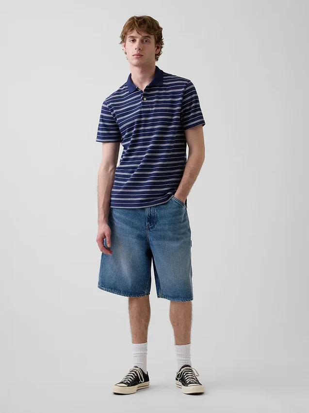 Piqué-Poloshirt