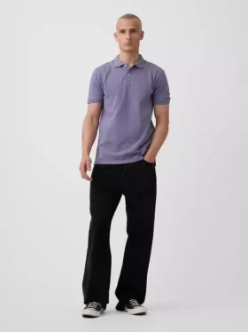 Piqué-Poloshirt