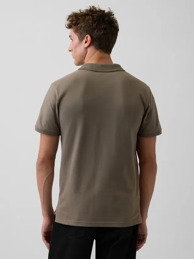 Piqué-Poloshirt