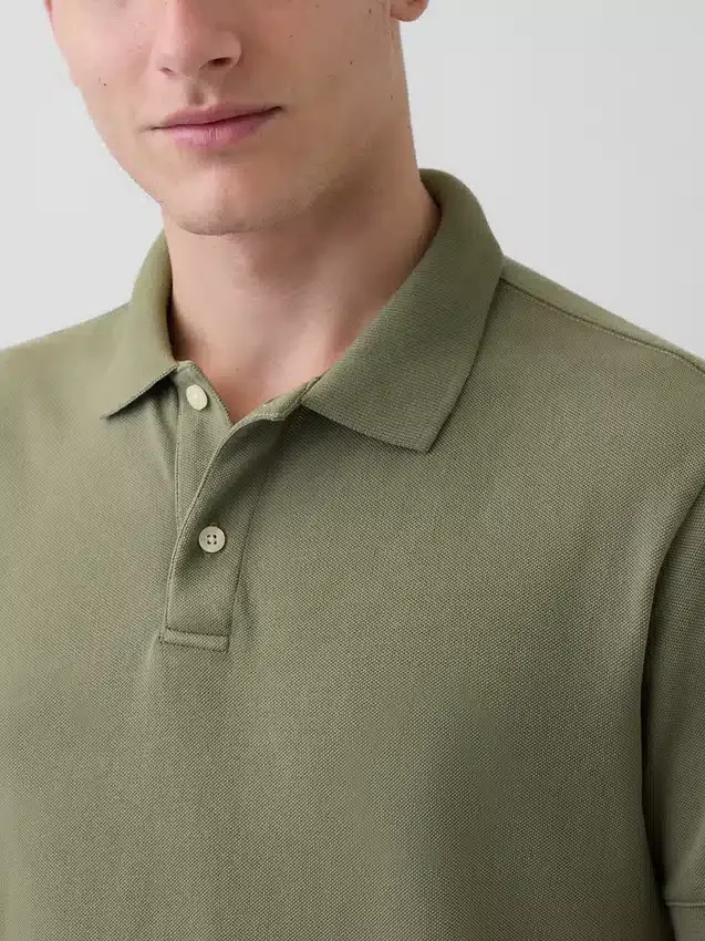 Piqué-Poloshirt