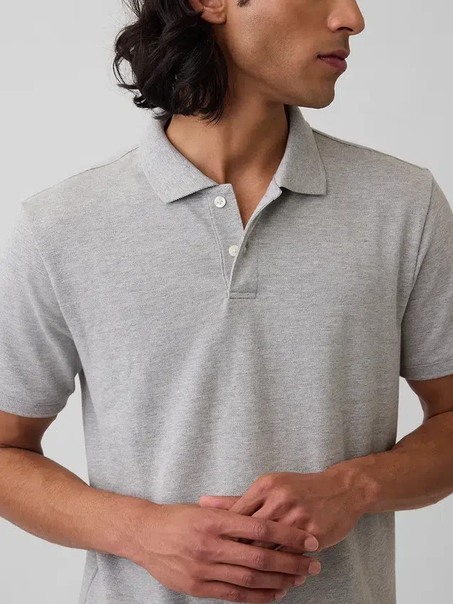Piqué-Poloshirt