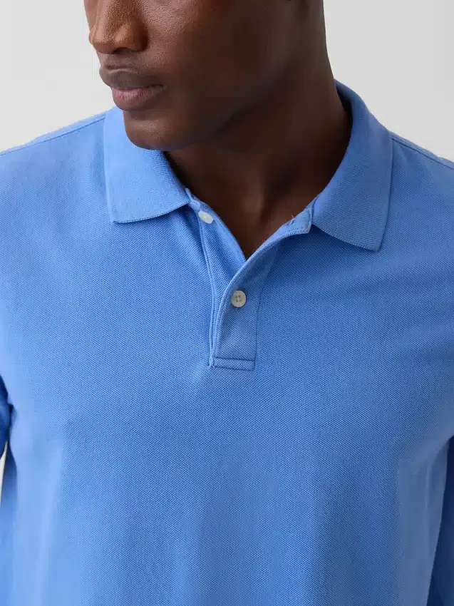 Piqué-Poloshirt