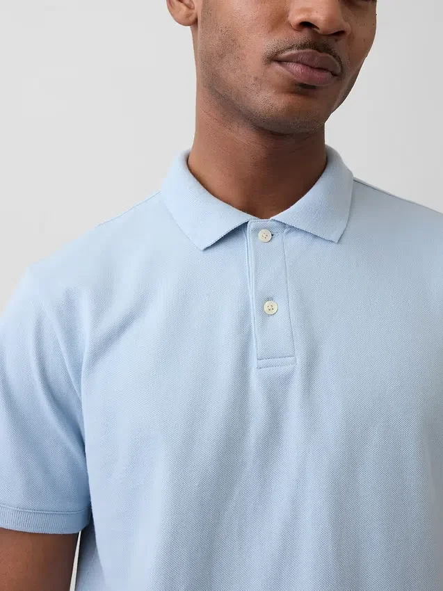 Piqué-Poloshirt
