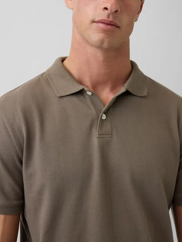 Piqué-Poloshirt