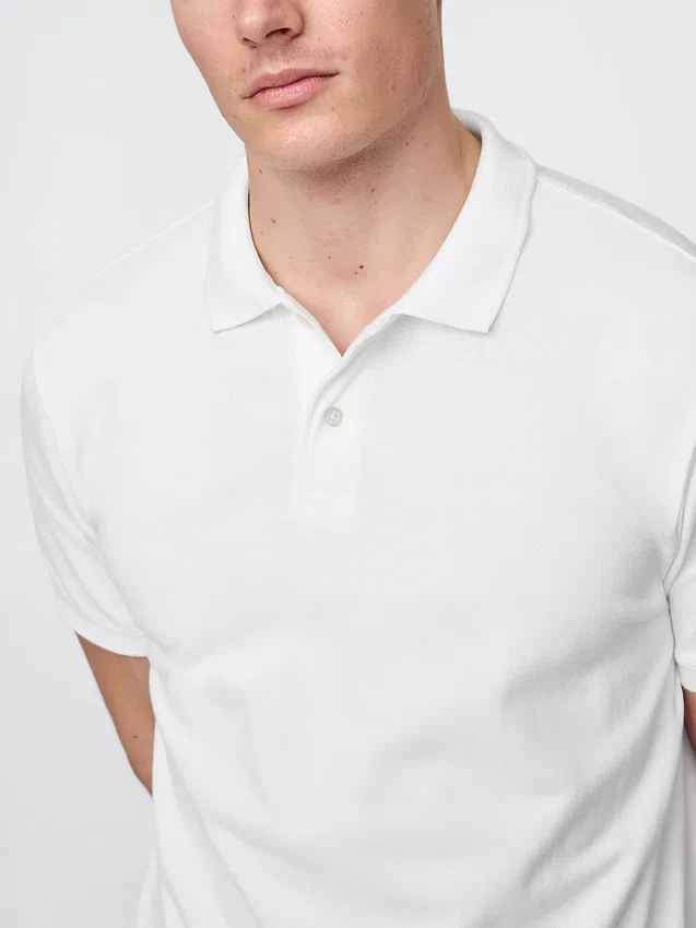 Piqué-Poloshirt