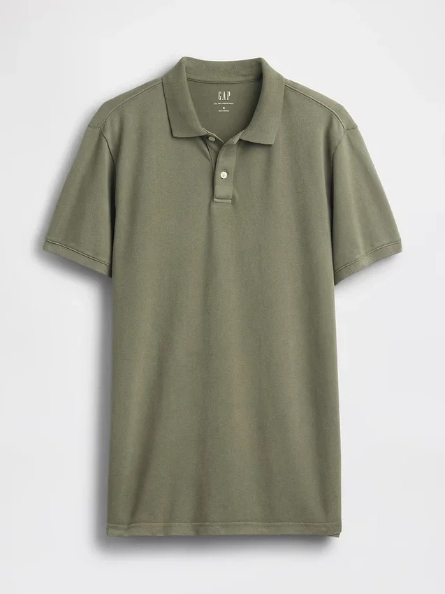 Piqué-Poloshirt