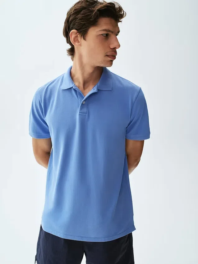 Piqué-Poloshirt