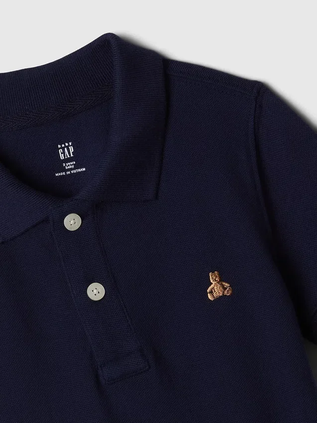 Piqué-Poloshirt für Baby & Kleinkind
