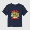 Pizza-Power-T-Shirt „Teenage Mutant Ninja Turtles“ für Kleinkinder