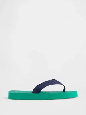 Plateausandalen aus Canvas