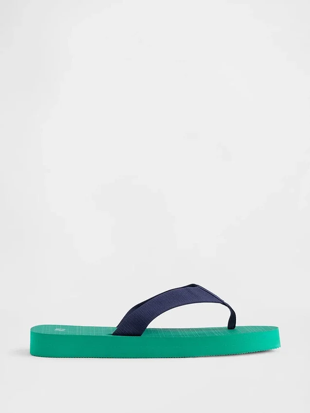 Plateausandalen aus Canvas