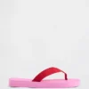 Plateausandalen aus Canvas
