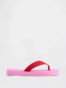 Plateausandalen aus Canvas