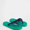 Plateausandalen aus Canvas