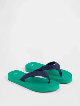 Plateausandalen aus Canvas