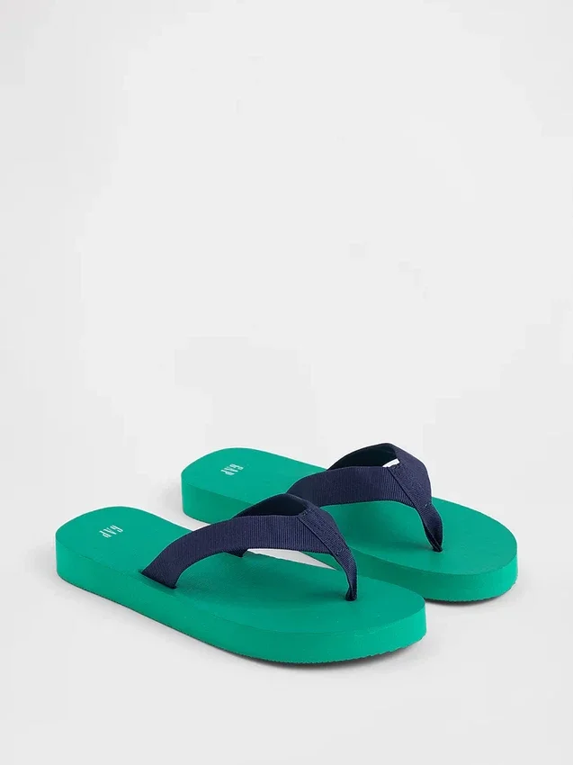 Plateausandalen aus Canvas