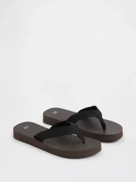 Plateausandalen aus Canvas