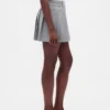 Plissierter Mini-Skort