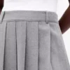 Plissierter Mini-Skort