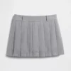 Plissierter Mini-Skort