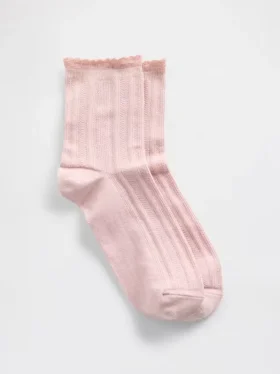 Pointelle-Halbsocken