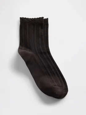 Pointelle-Halbsocken