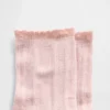 Pointelle-Halbsocken