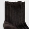 Pointelle-Halbsocken