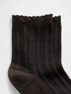 Pointelle-Halbsocken