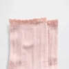 Pointelle-Halbsocken