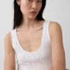 Pointelle-Maxikleid