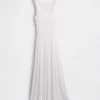 Pointelle-Maxikleid