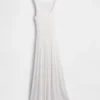 Pointelle-Maxikleid