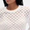Pointelle-Pullover
