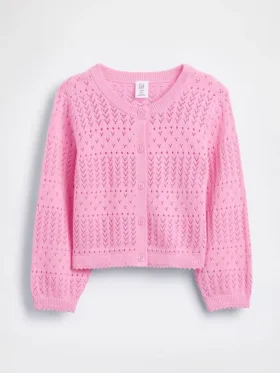Pointelle-Pullover für Baby & Kleinkind