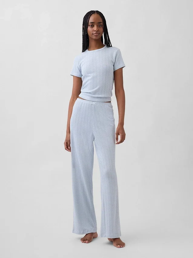 Pointelle-Pyjama-Hose