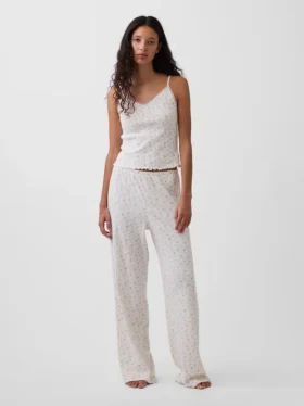 Pointelle-Pyjama-Hose