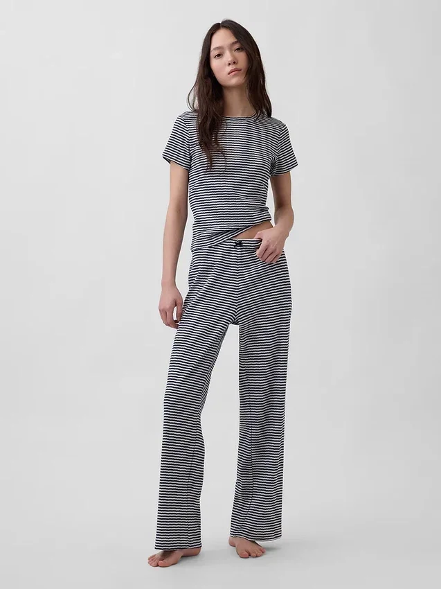 Pointelle-Pyjama-Hose