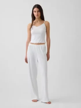 Pointelle-Pyjama-Hose