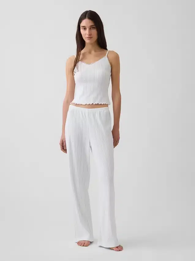 Pointelle-Pyjama-Hose