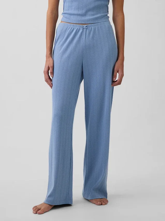 Pointelle-Pyjama-Hose